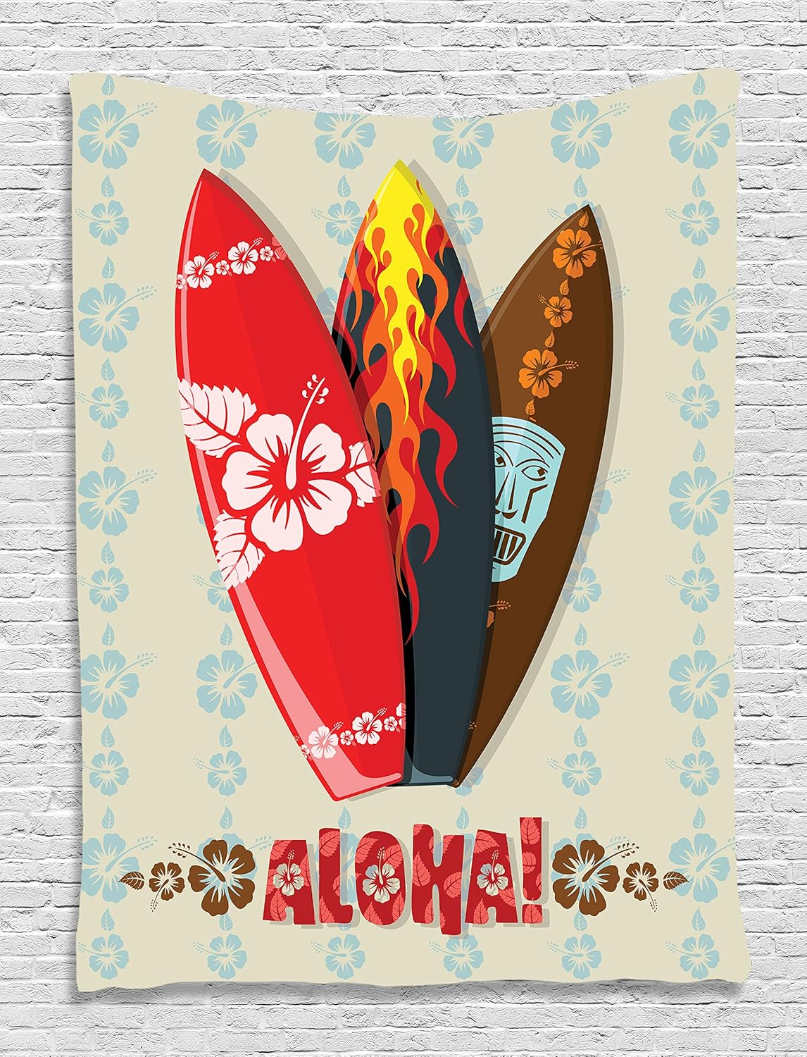 Hawaiian Gifts Aloha Hawaii Surfboards Tiki Tropical