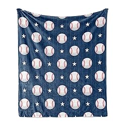 Ambesonne Sports Soft Flannel Fleece Throw