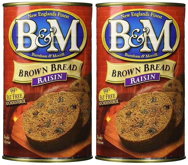 B & M BREAD BROWN RAISIN, 16 OZ