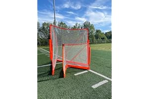 Crankshooter® Portable, Foldable Lacrosse Goal. Two Sizes: 6'X 6' or 4'X 4' Put Up & Take Down in Seconds
