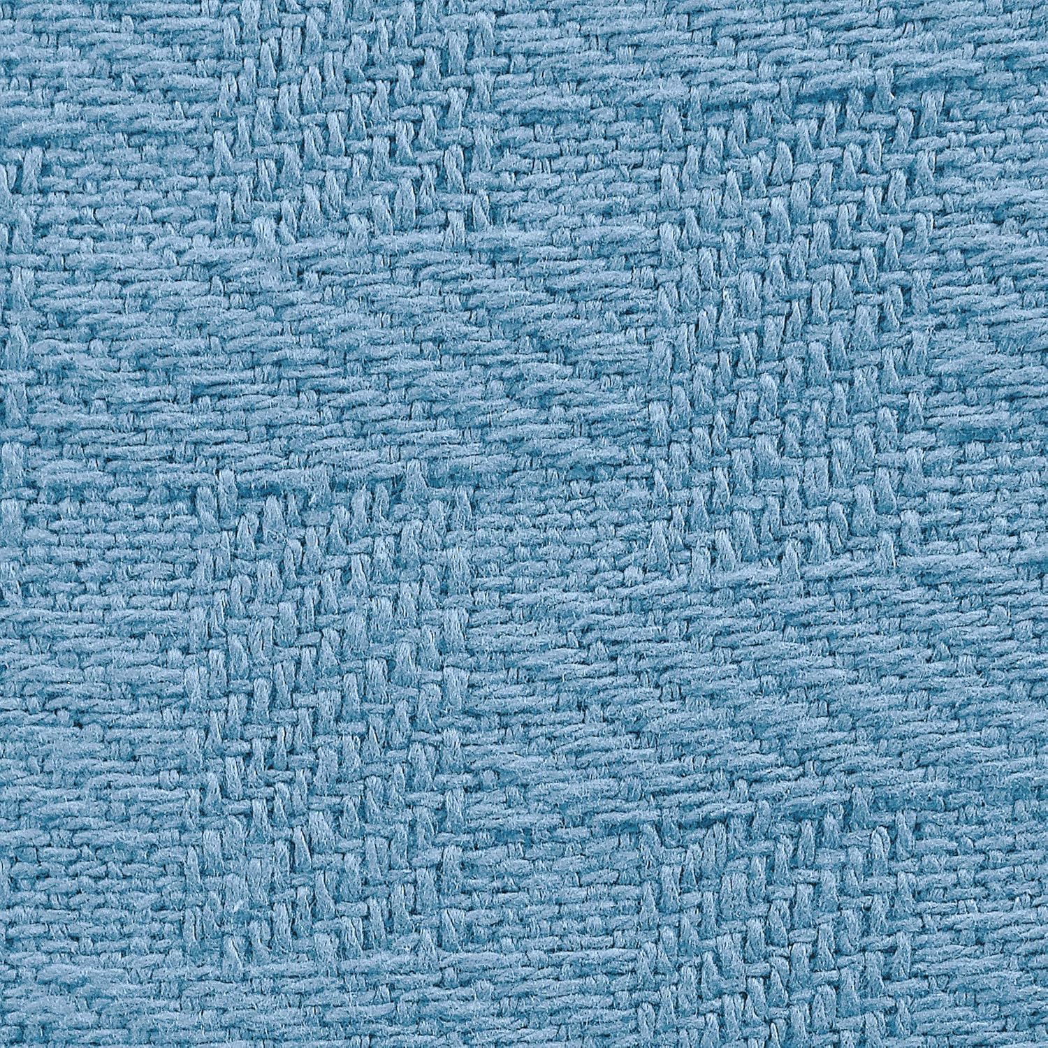 GLAMBURG 100% Cotton Bed Blanket, Breathable Bed Blanket Queen Size, Cotton Thermal Blankets Full - Queen Size, Perfect for Layering Any Bed for All Season - Sky Blue: Home & Kitchen