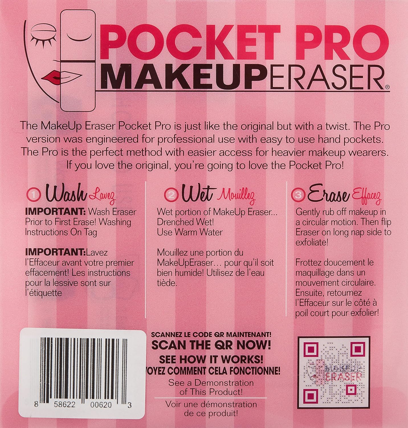 makeup eraser instructions