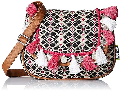 Kanvas Katha Women Sling Bag (Beige)(KKMJQ011)