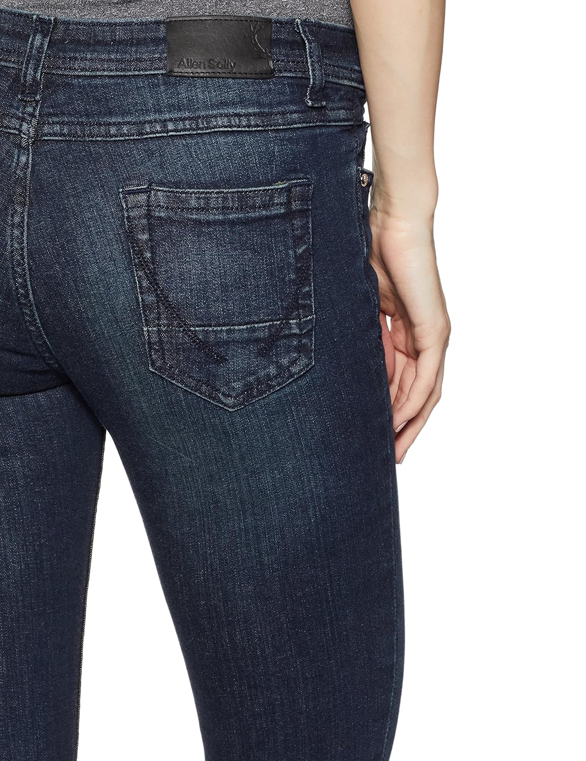 allen solly women's slim jeans