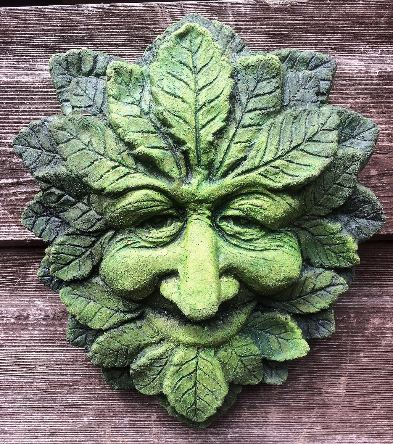 WISE GREEN MAN WALL PLAQUE Amazon.co.uk Garden & Outdoors