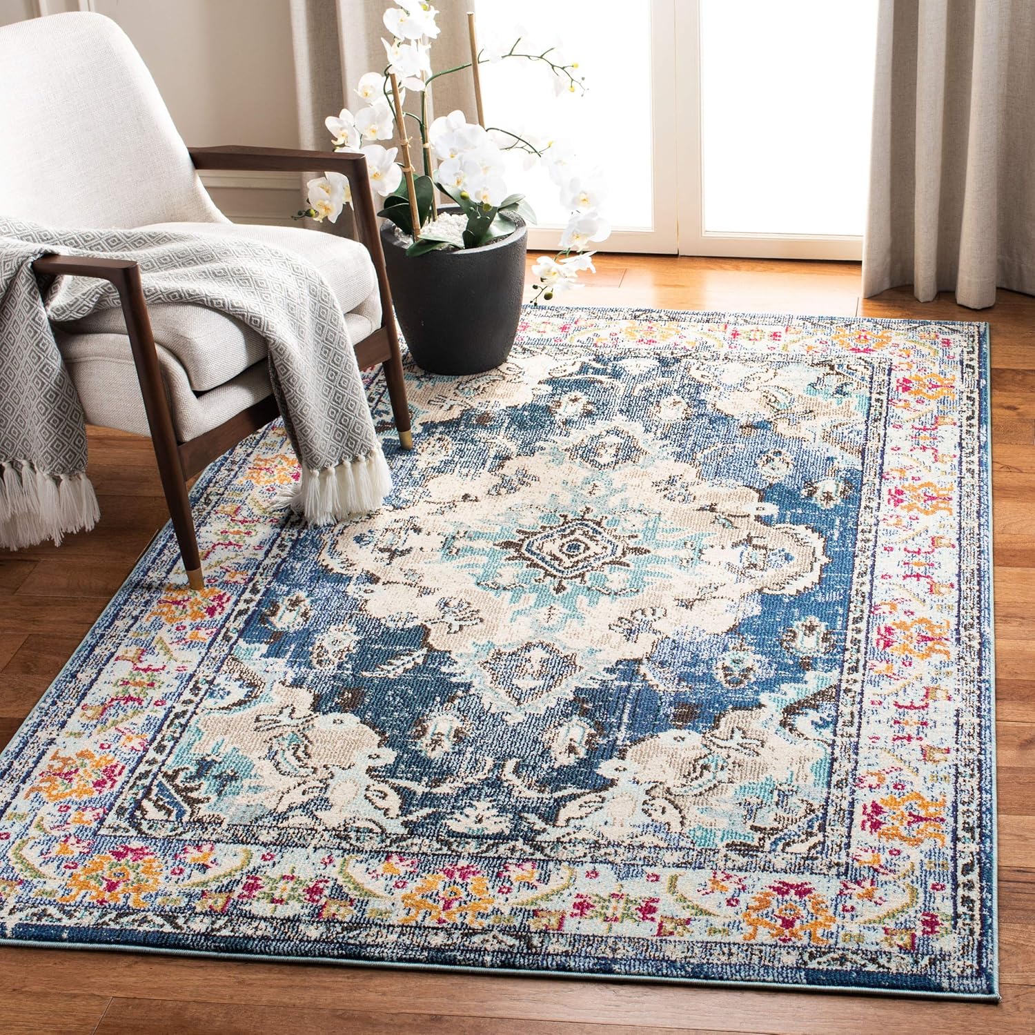 Best 7×7 area rugs for living room