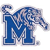 Desert Cactus University of Memphis Patch – Embroidered Iron On/Sew On Applique for Blazers, Jackets, Backpacks, Bags, Hats & Tactical Gear – Memphis Tigers (Patch - Design A)