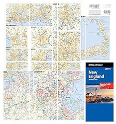 Rand McNally Easy to Fold: New England Laminated Map