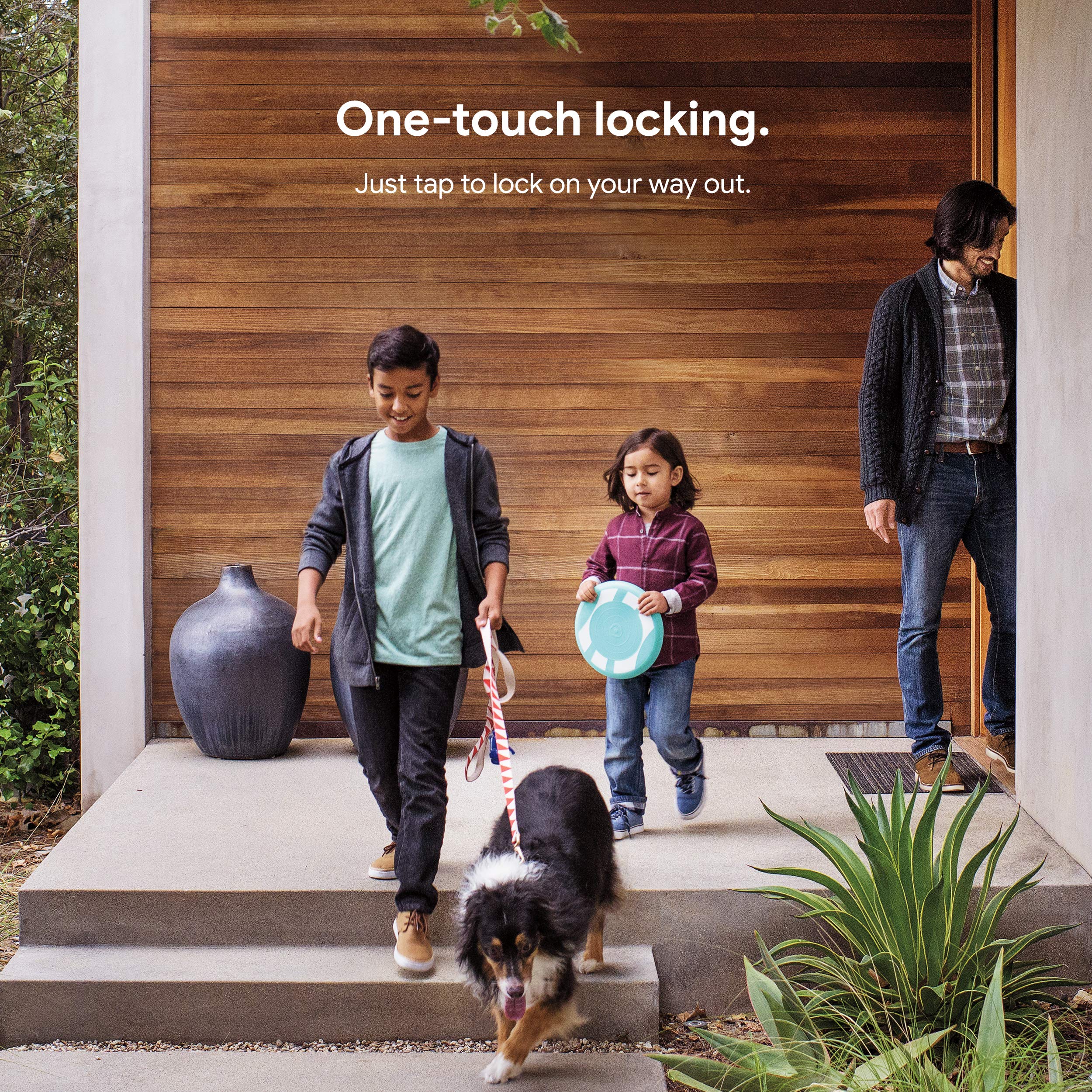 Google Nest x Yale Lock - Tamper-Proof Smart Lock for Keyless Entry - Keypad Deadbolt Lock for Front Door - Satin Nickel - View 2