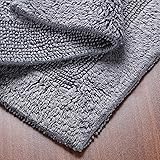 Savi Home Bath Mat Rug 17x24 Charcoal
