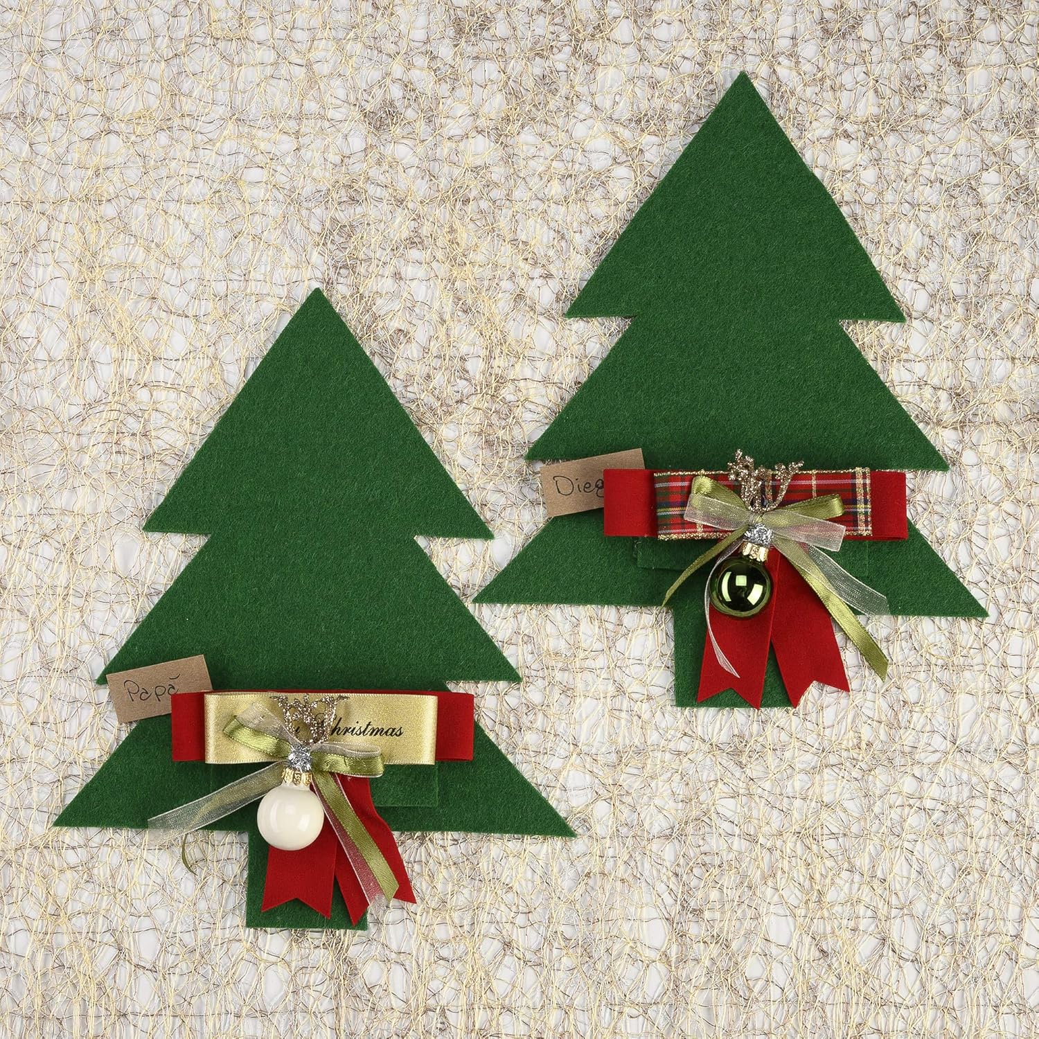 Segnaposto Natalizi Eleganti.Casa E Cucina Contenitori E Barattoli Albero Di Natale Decorazione Tavola Cena Natale Accessori Eleganti Tovaglia Natalizia Segnaposto Idea Regalo Sweet Hugs Set 4 Portaposate Natalizio Di Feltro Mobifixe Com