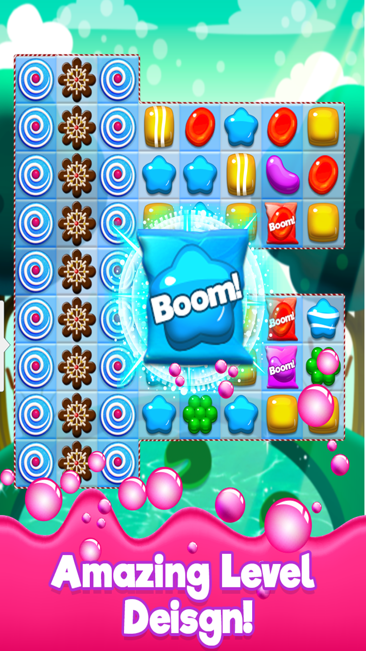 Candy Gummy Bears 2018 Match 3 Puzzle Games Free! Play the Legend of
