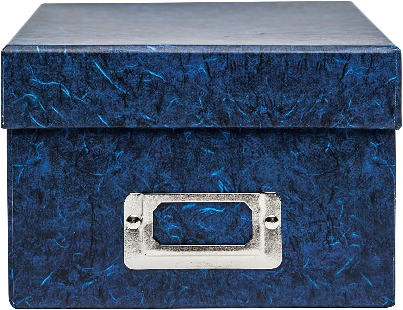 The Photo Album Company Limited Photo Storage Box 700 4x6 Deep Blue