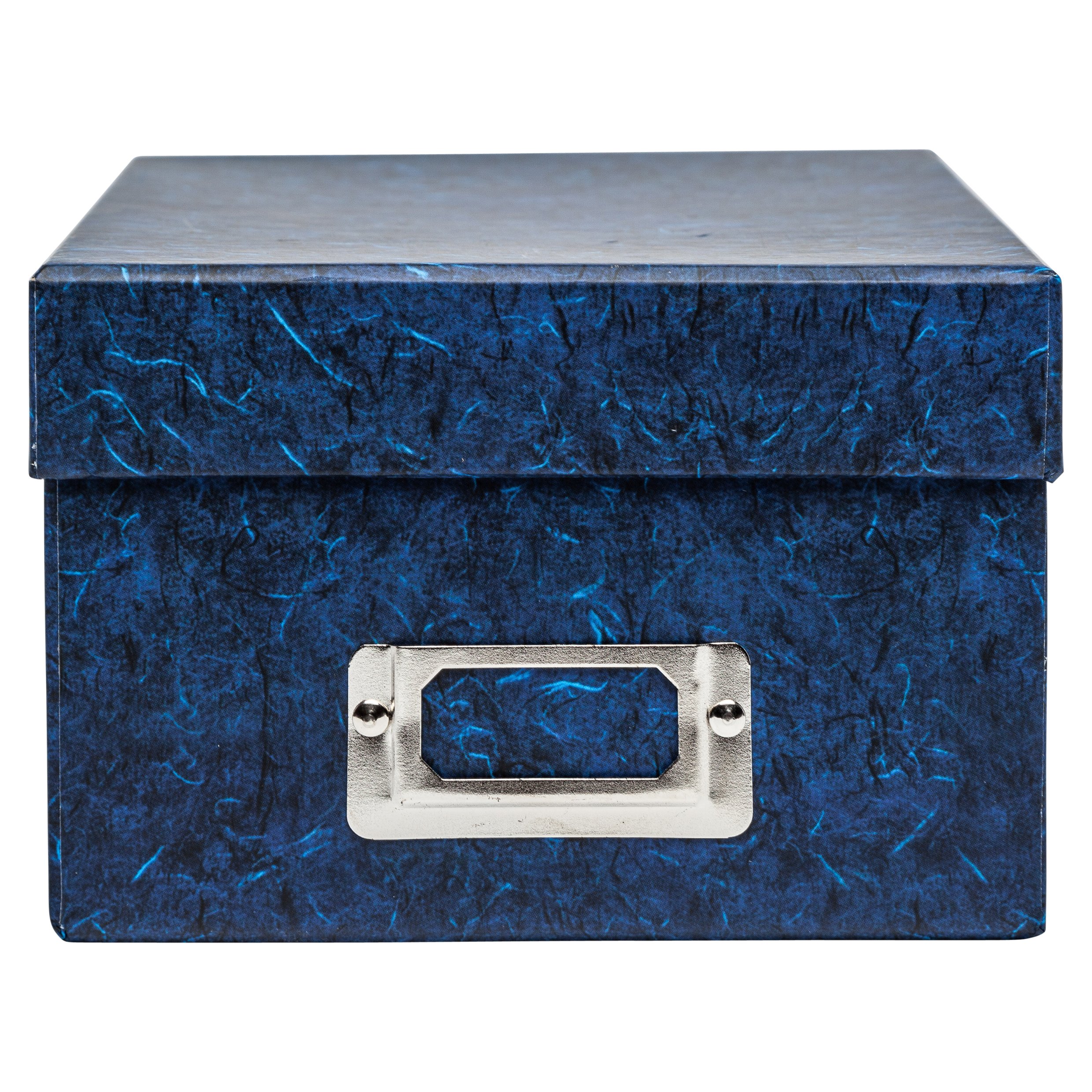 The Photo Album Comany Limited | Photo Storage Box | 700-4x6, Deep Blue, Rectangular | Holds 700 4x6 Photos, Divider Cards, Acid & Lignin Free | Organise & Protect Photographs