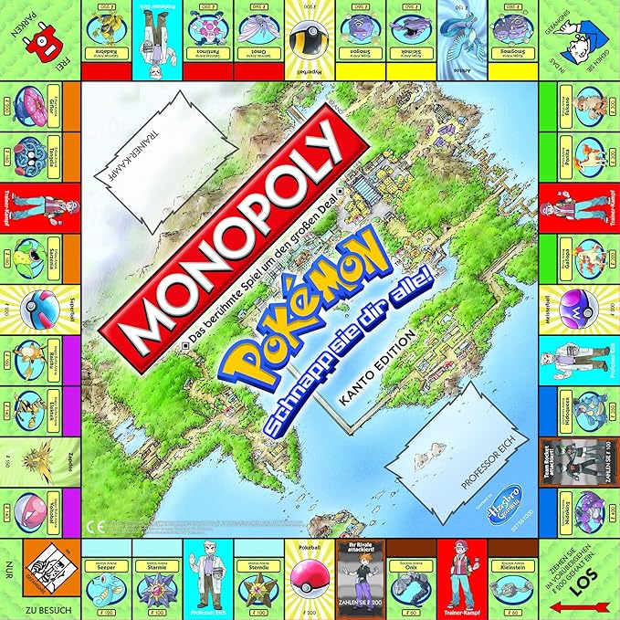 Winning Moves - Juego de Tablero Monopoly Pokémon (WIN44116): Amazon.es: Juguetes y juegos