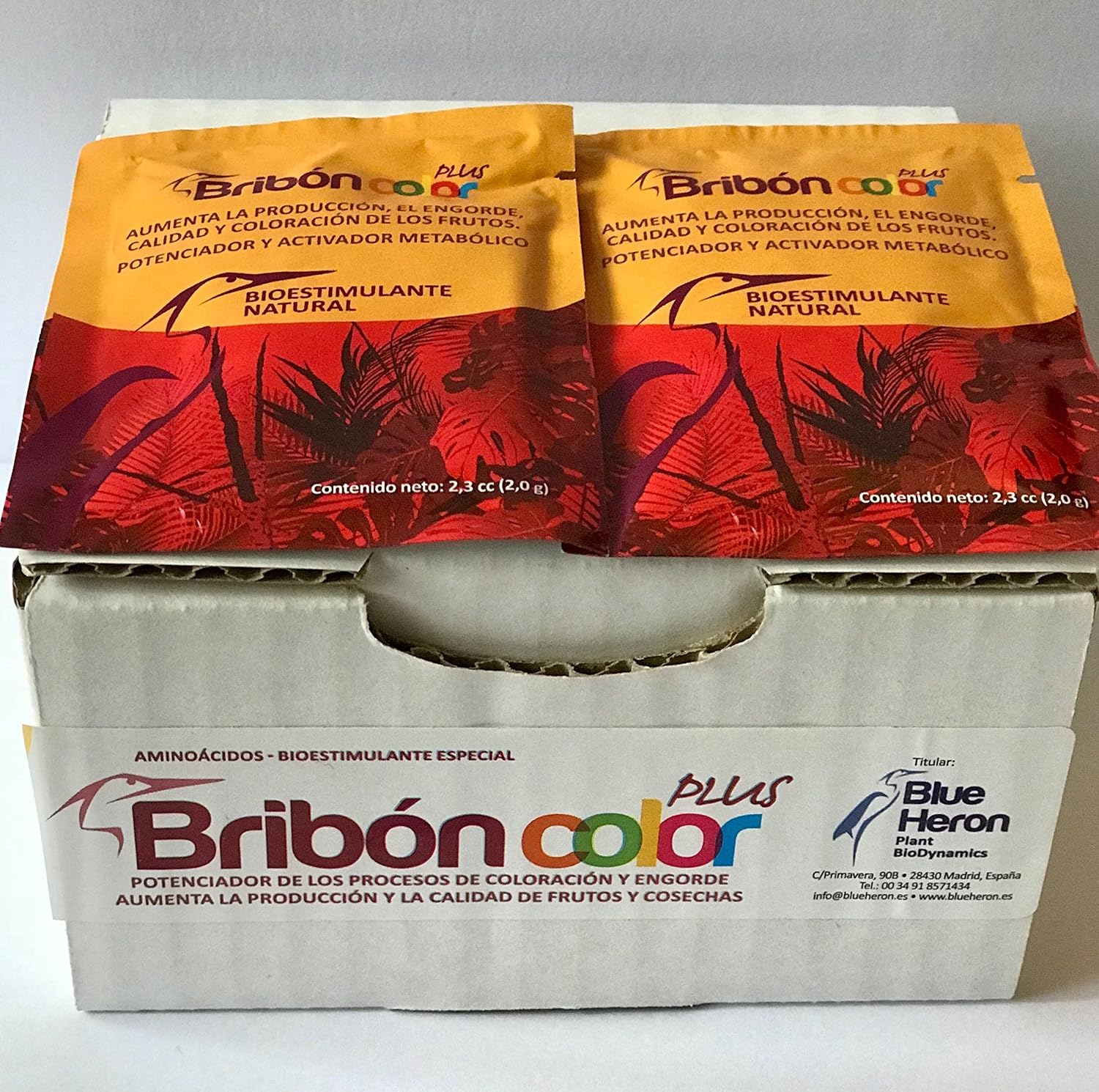 Bribon® 10 M; Super Bioestimulante-Fertlizante especial orgánico ...