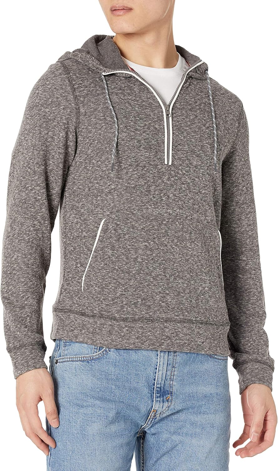 french terry pullover hoodie