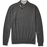 Cutter & Buck Men's Big-Tall Big & Tall Machine Washable Lakemont Half-Zip Sweater