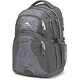 High Sierra Swerve Laptop Backpack, Slate/Woolly Weave, One Size