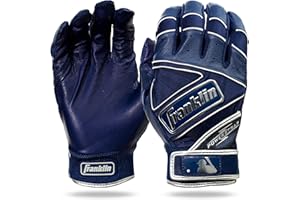 Franklin Sports MLB Baseball Gloves - Powerstrap Adult & Youth Batting Gloves for Men, Women, Boys & Girls