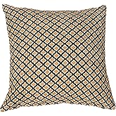 Creative Co-Op 20" Square Corduroy Geometric Print Pillow Cover, Multi