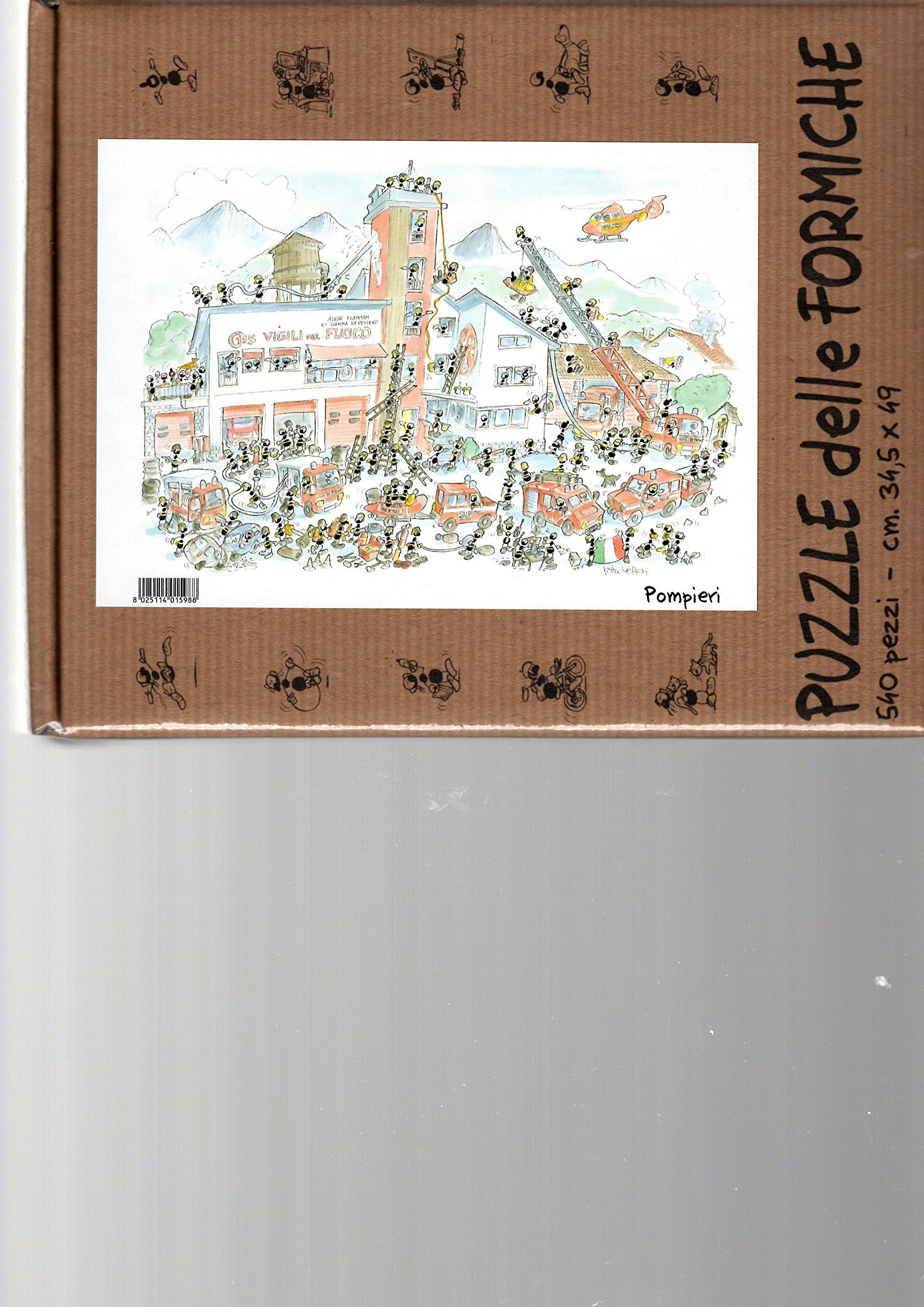 Akena FV830-13 540-Piece Plain Jigsaw Puzzle