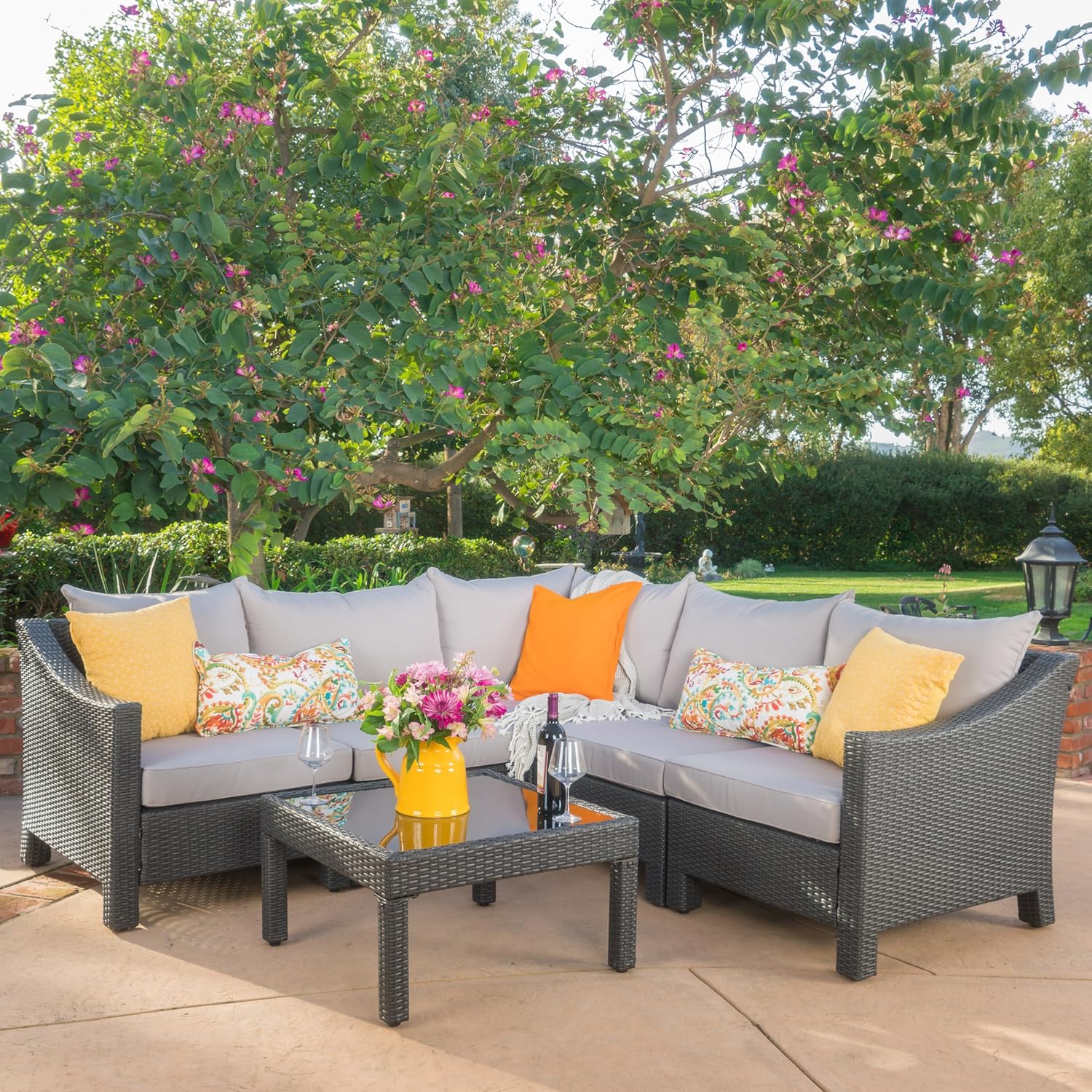 Best outdoor sectional metal furniture