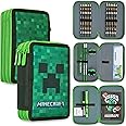 Minecraft Kids Pencil Case Stationery Pens Colored Pencils Notebook School Supplies Gamer Gifts for Boys