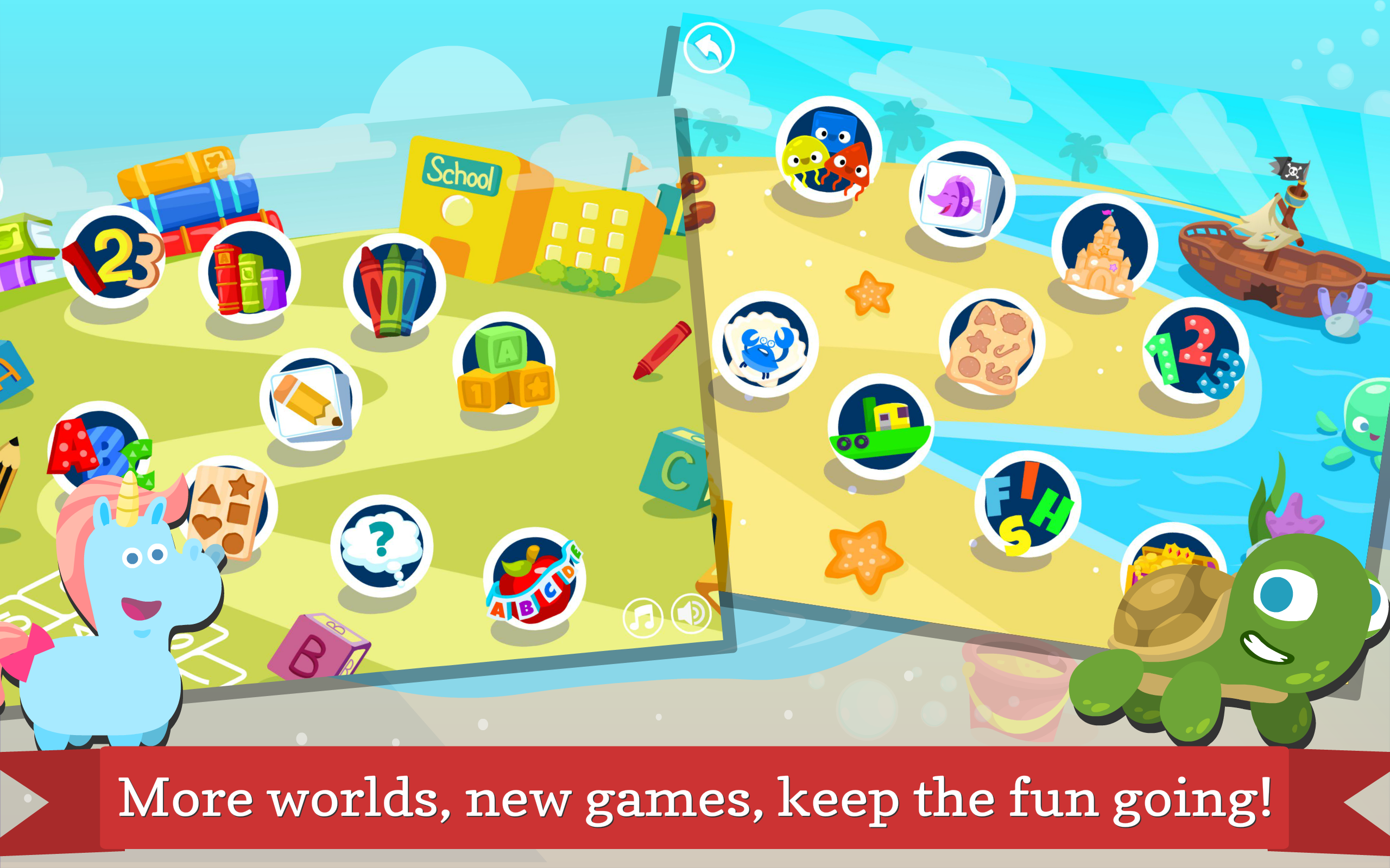 Pocket Worlds Learning Games for Toddlers Appstore for