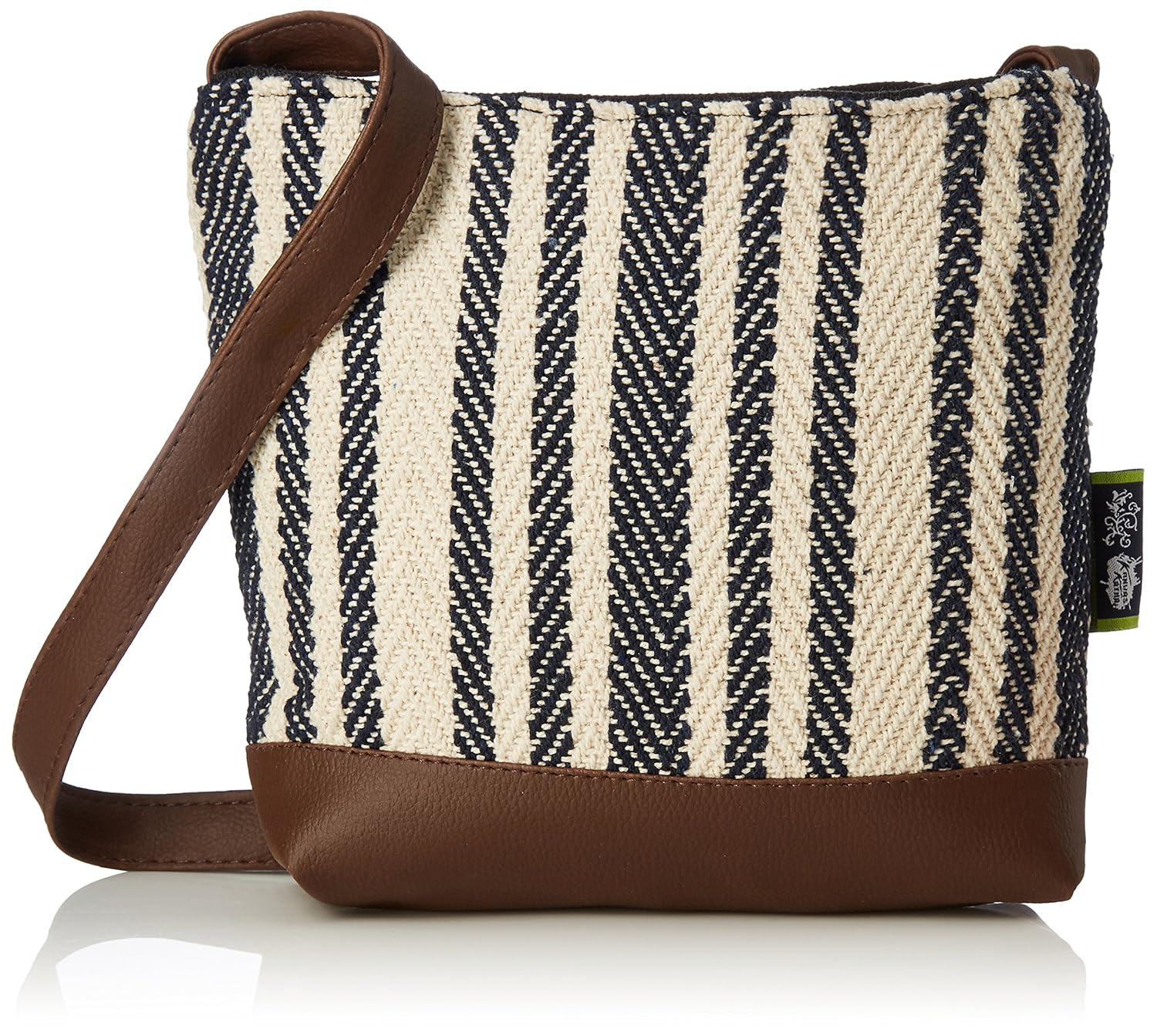 kanvas katha stylish jacquard sling collection women's bag (multi-color) ()