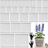phepetroll 30 PCS Root Guard Gopher Proof Wire Baskets, 1, 3, 5, 10 Gallon Stainless Steel Moles Voles Proof Mesh Baskets, Underground Cages for Protecting Plant Roots, Trees, Flowers, Crops, Tubers