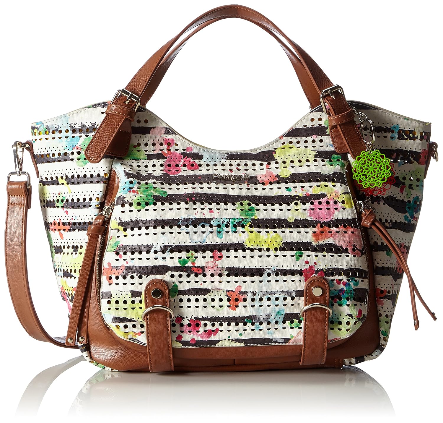 Desigual Womens Rotterdam Marine CrossBody Bag Hueso Amazon.co.uk