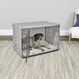 New World Intermediate Dog Crate Cover 91 cm Teflon Protector Gray view 2