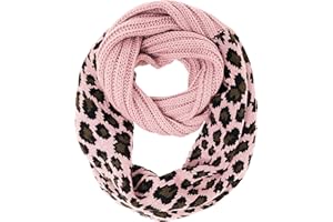 Funky Junque Kids Scarf Baby Toddler Matching Cable Knit Winter Infinity Circle Wrap