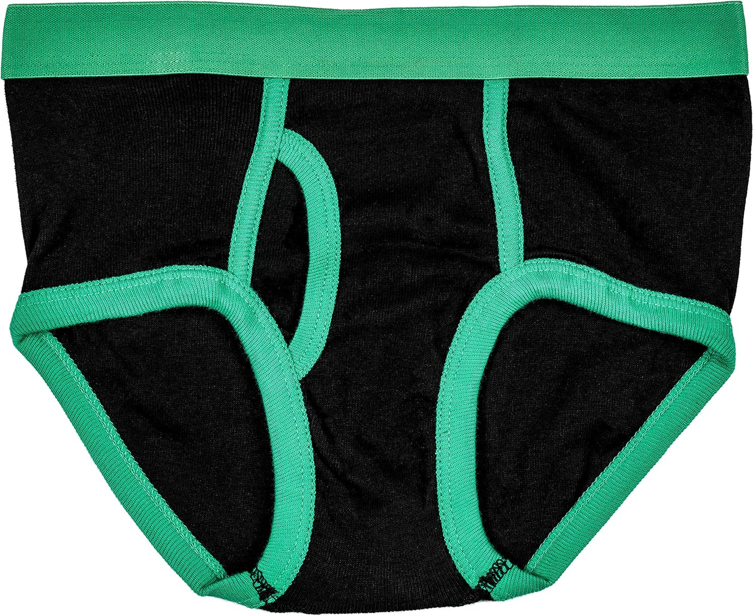 Trimfit Boys Soft Cotton Colorful Briefs Pack of 7 Kids Underwear: Clothing