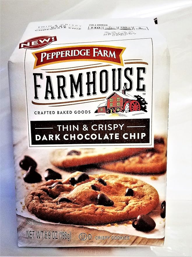 New! Pepperidge Farm Farmhouse Thin & Crispy Dark Chocolate Chip