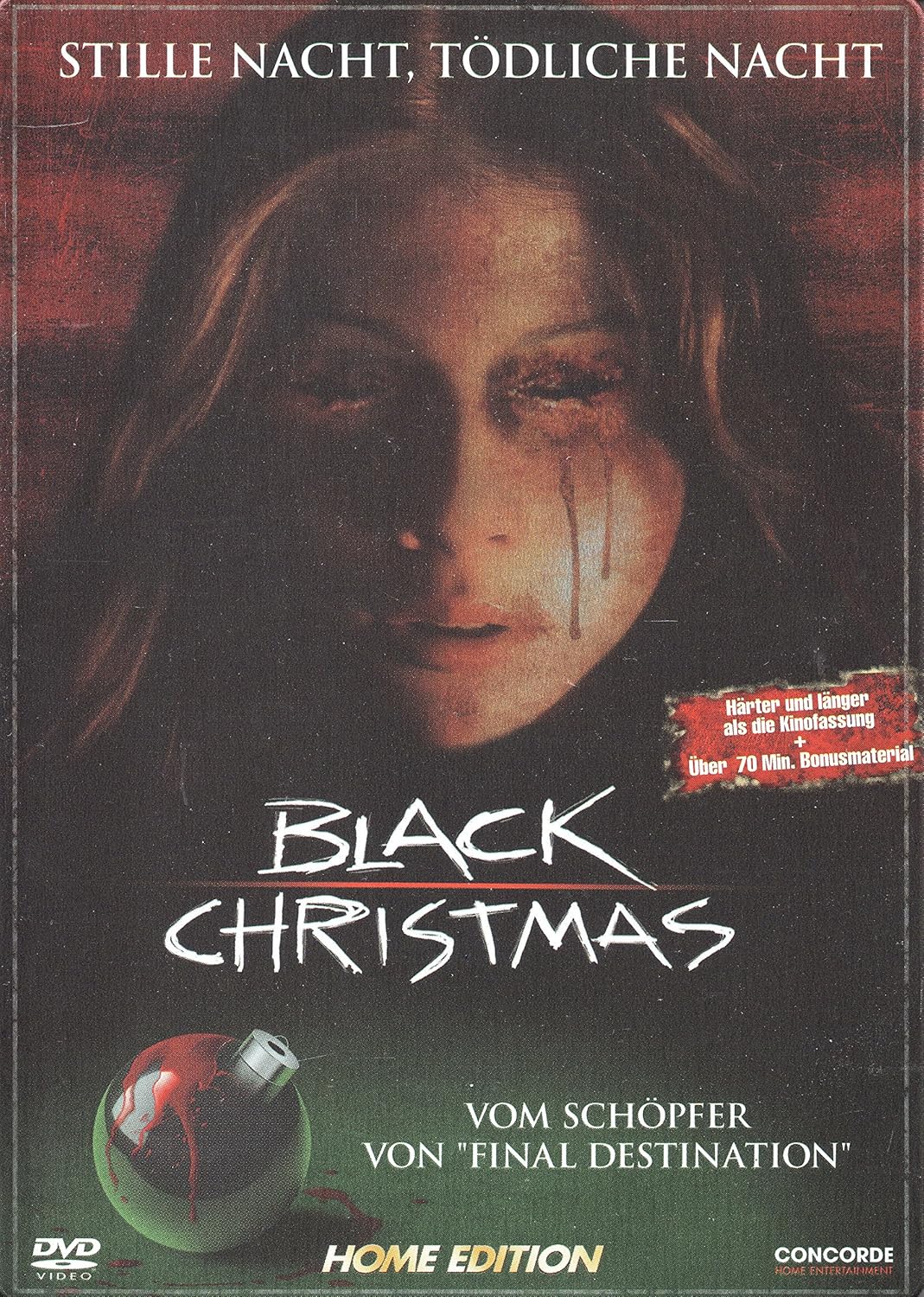 BLACK CHRISTMAS (2006) Steelbook Amazon.co.uk DVD & Bluray