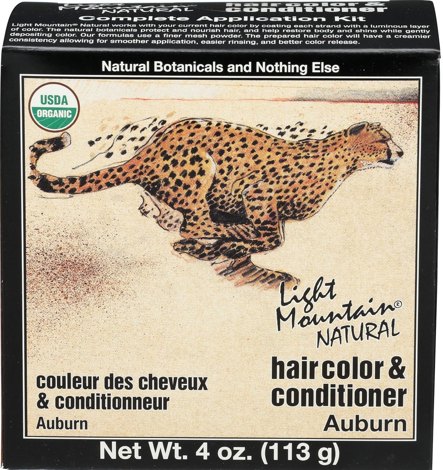 Light Mountain Natural, Hair Color-Auburn, 4 Ounce
