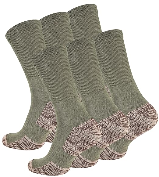 VCA 6 Paar Multifunktionssocken Outdoorsocken mit Polstersohle Trekking - Wandersocken - Cottonprime