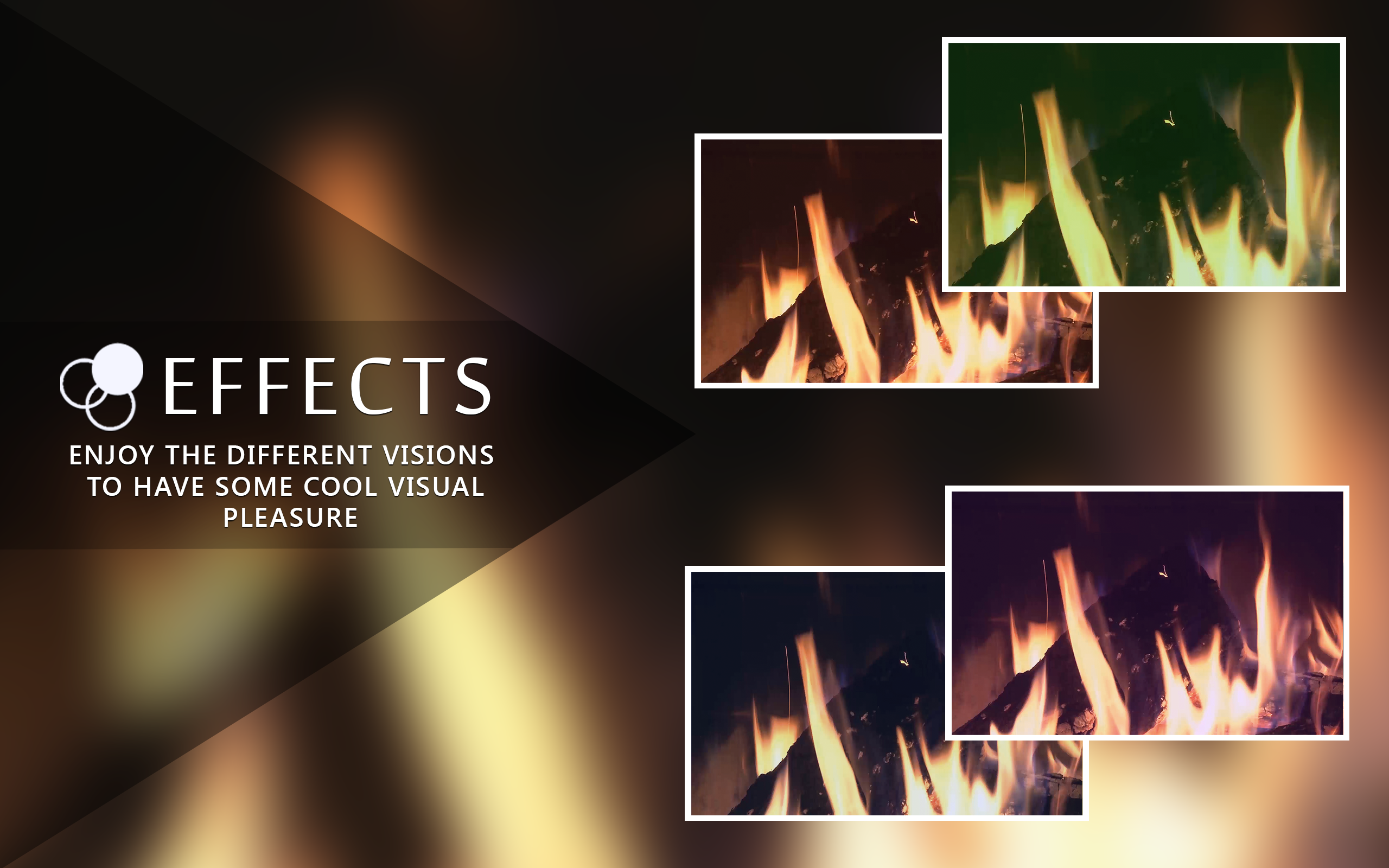 ambiente de chimenea romántica gratis HD: disfrute de las frías