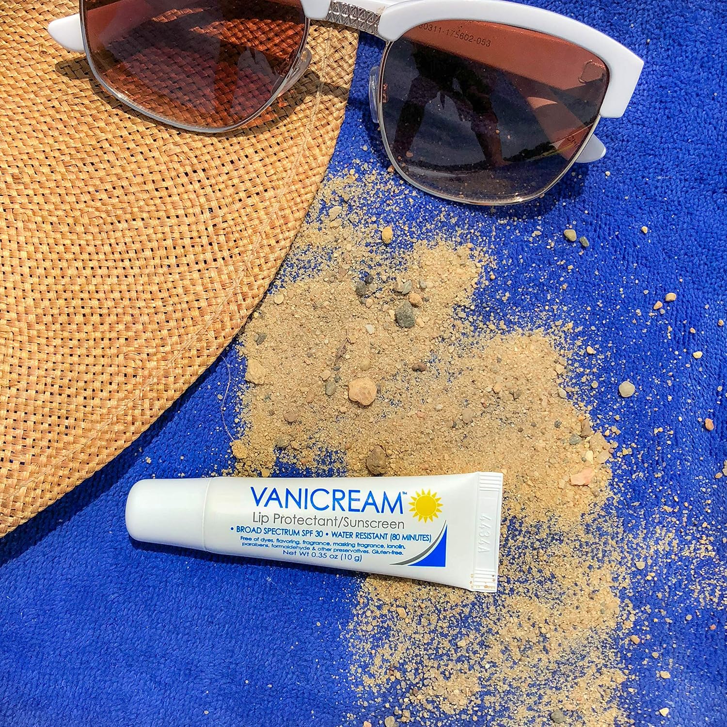 Vanicream Lip Protectant | Sunscreen Spf 30 Tube | Fragrance & Gluten Free | for Sensitive Skin | Water resistant | 0.35 Oz: Beauty