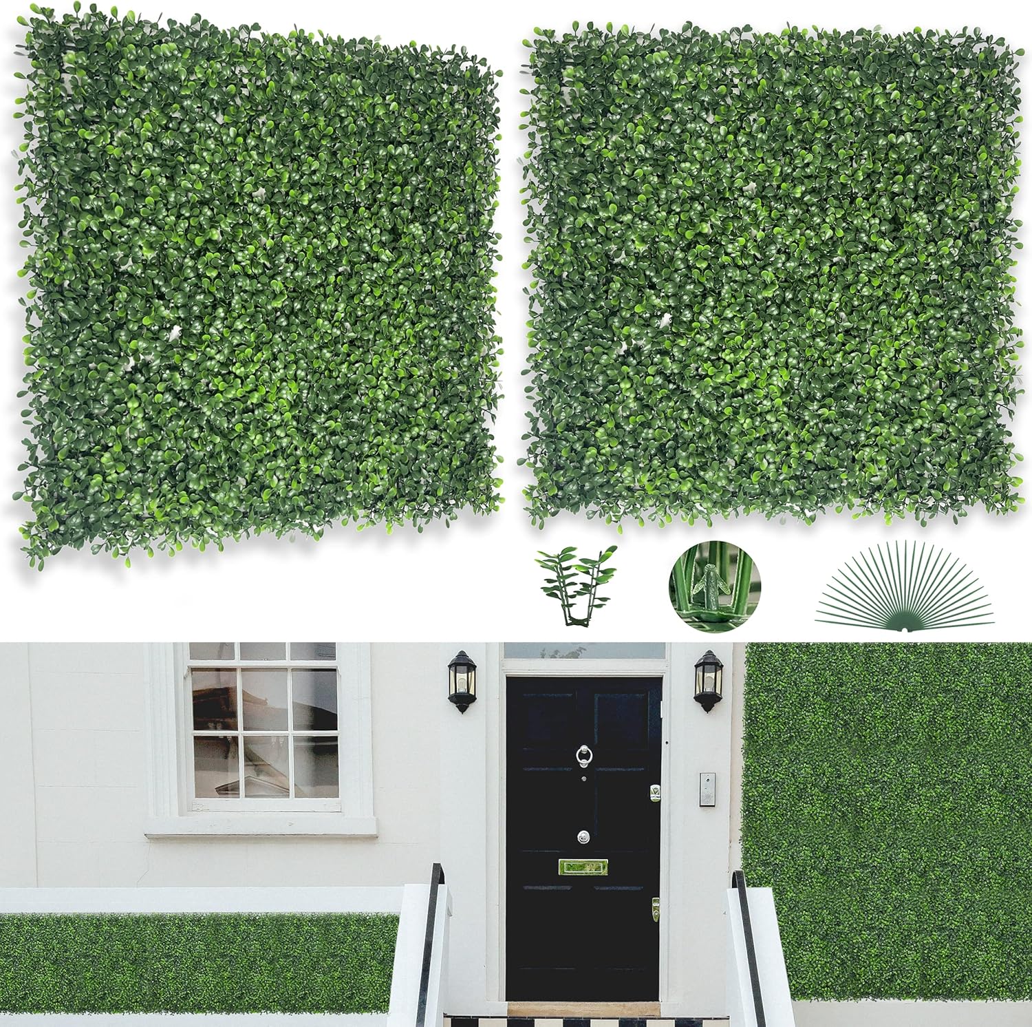 Plaques & Wall Art - Bybeton Artificial Green Wall Panel,20