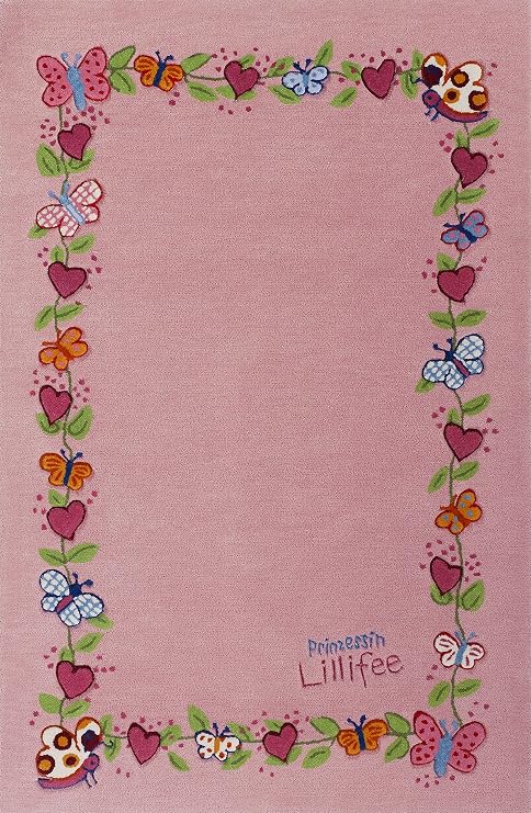 Prinzessin Lillifee Li 2153 01 Teppich 150 X 220 Cm Amazon De