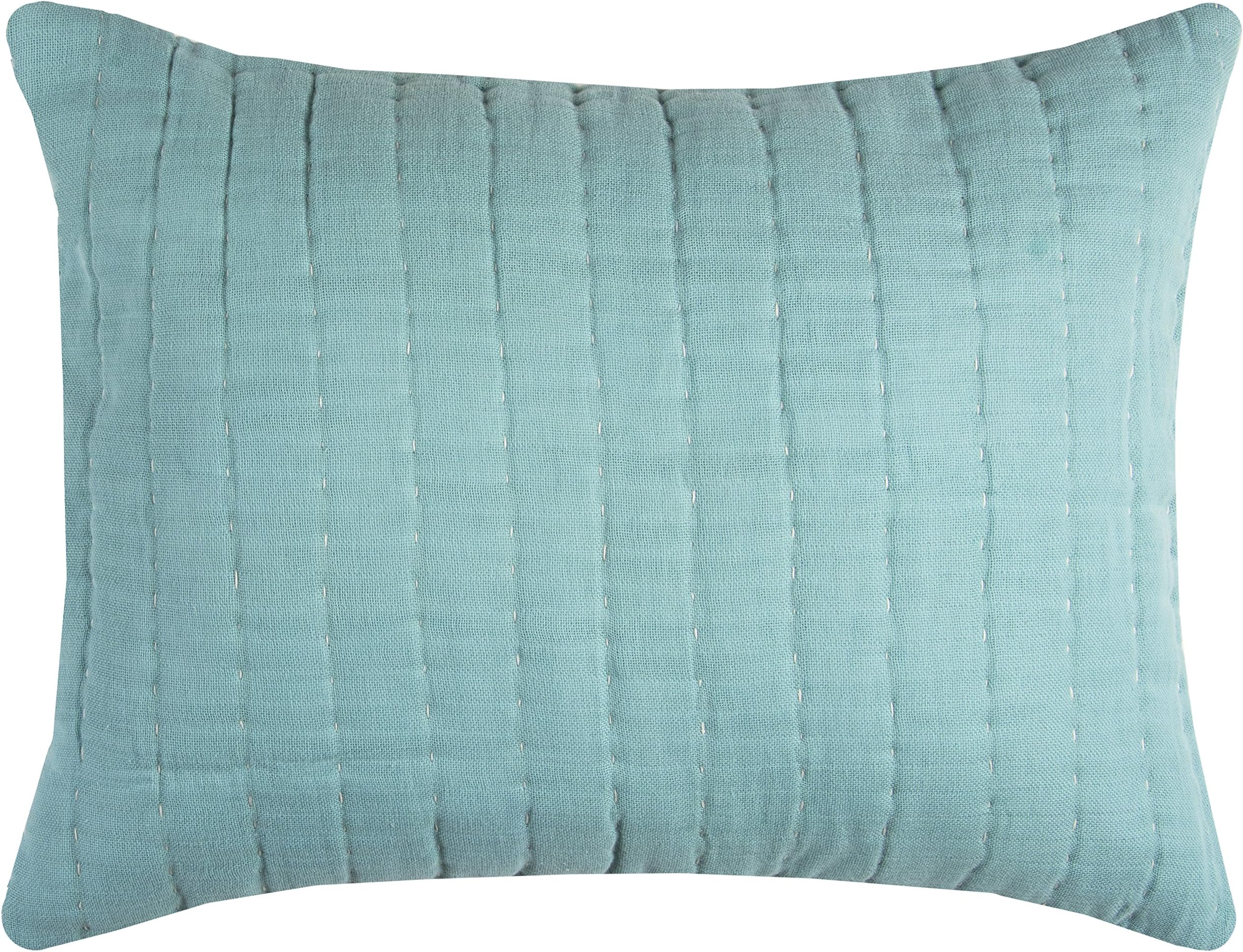 Rizzy Home BQ4051 King Sham, 20"X36", White
