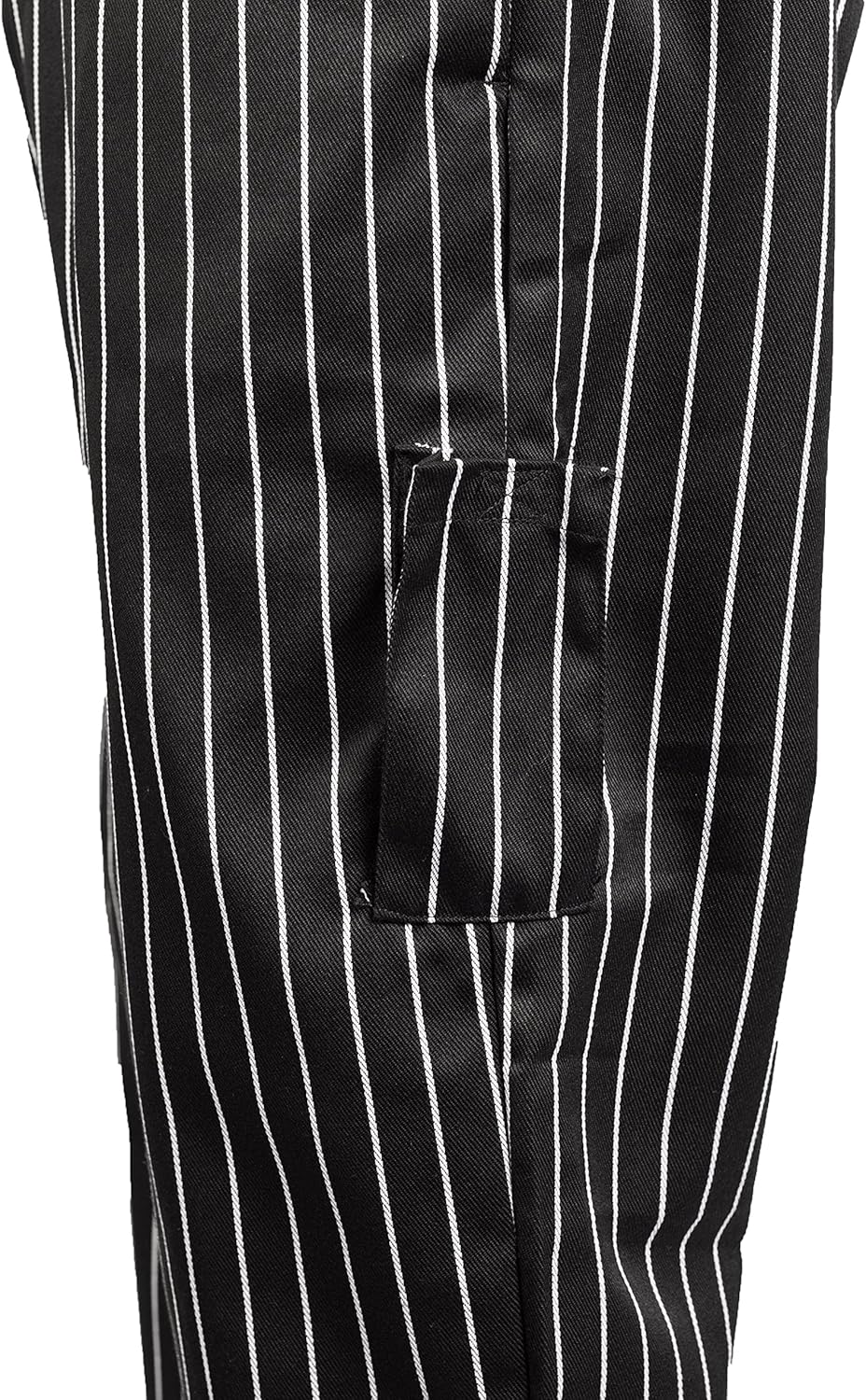 Chalk Stripe Cargo Style Chef Pant: Clothing