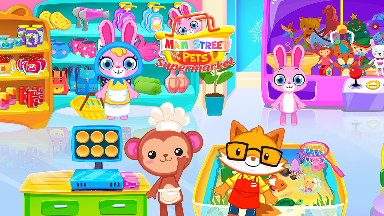 Main Street Pets Supermarket Games & Grocery Store Shopping