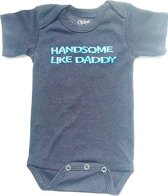 handsome like daddy onesie