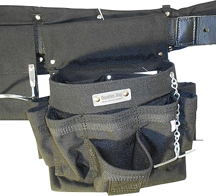 Boulder Bag 104XL-GR Electrician Comfort Combo w/Metal Buckle Belt Size Extra Large 40&quot; to 44&quot; .Color Gray. Made in U.S.A.