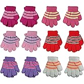 Gelante Toddler/Children Winter Knitted Magic Gloves Wholesale Lot 6-12 Pairs