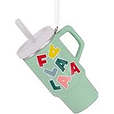 Hallmark Festive Tumbler Cup Christmas Ornament, Food Gifts